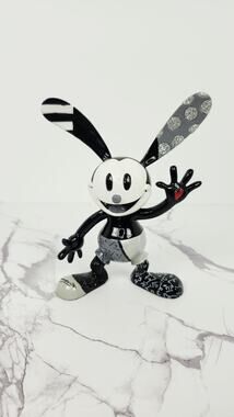 Disney by Romero Britto Oswald the Lucky Rabbit 7 Inch Resin Figurine Enesco